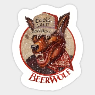 BeerWolf 1983 Vintage Sticker